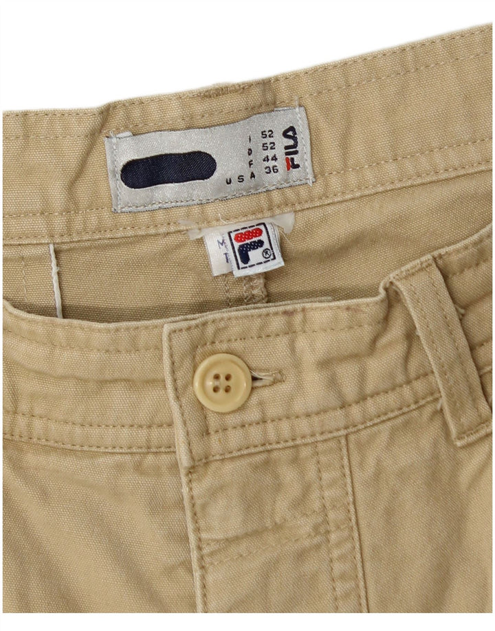 Fila Мужские шорты карго IT 54 XL W36 Хаки