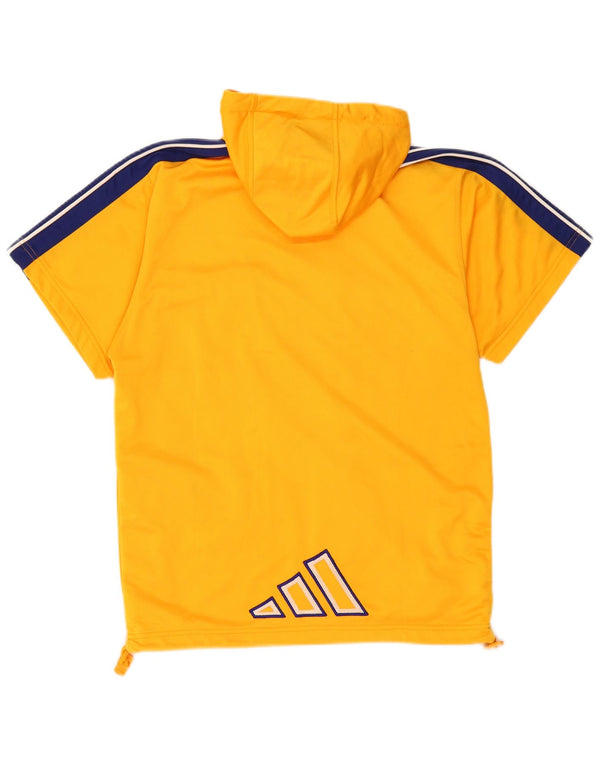 Мужской спортивный костюм Adidas с капюшоном, верхняя куртка, маленький оранжевый цветной блок