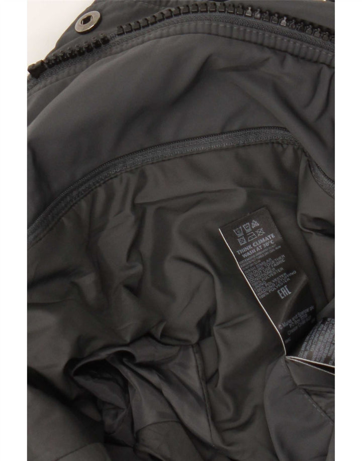 Мужская куртка Marks & Spencer UK 46 3XL серая, полиэстер