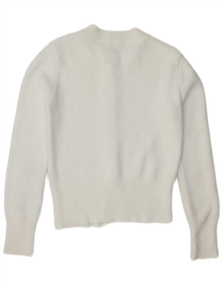 Женский кардиган Zara UK 10, маленький белый