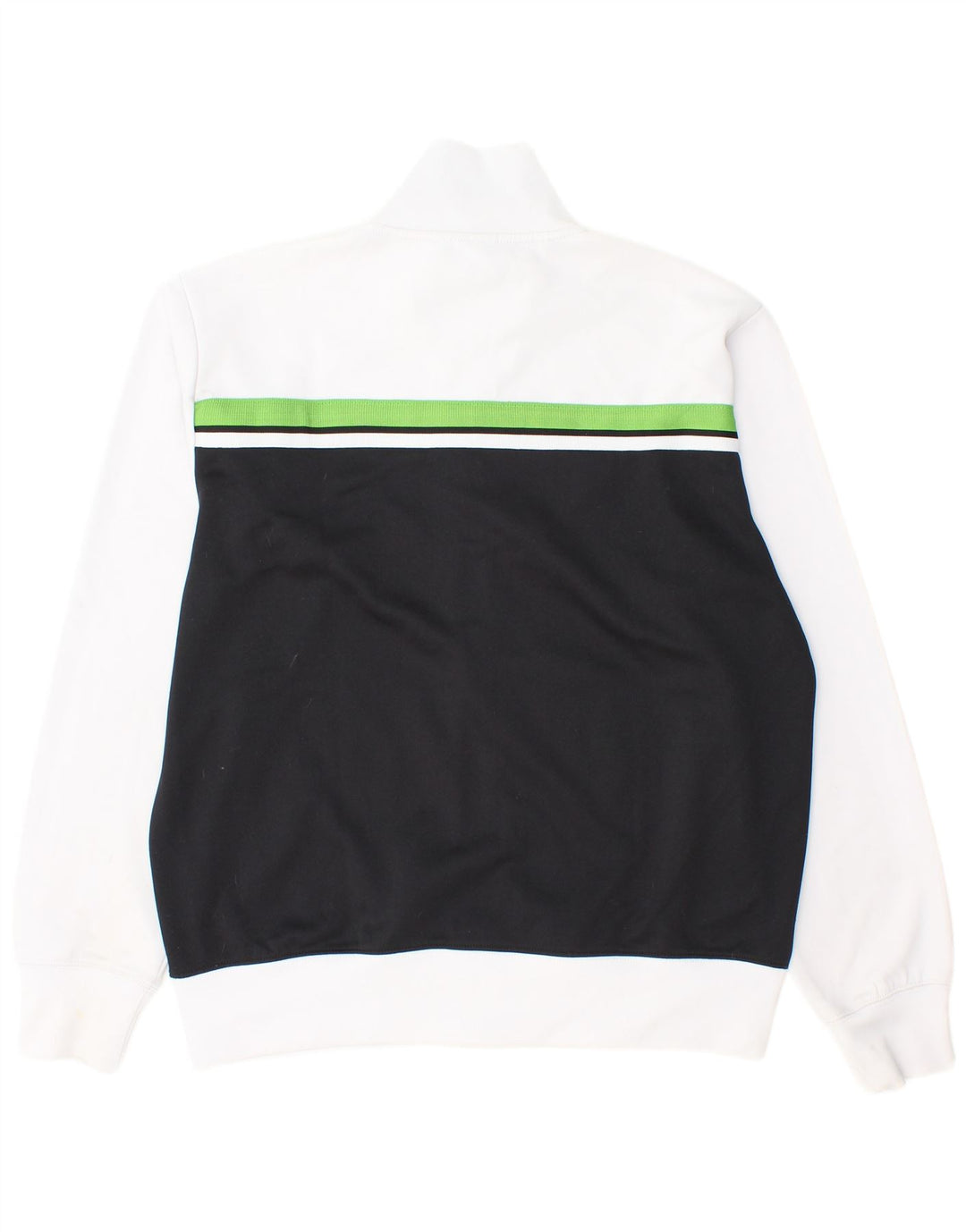 Мужская спортивная куртка Asics XL, черный полиэстер с цветными блоками