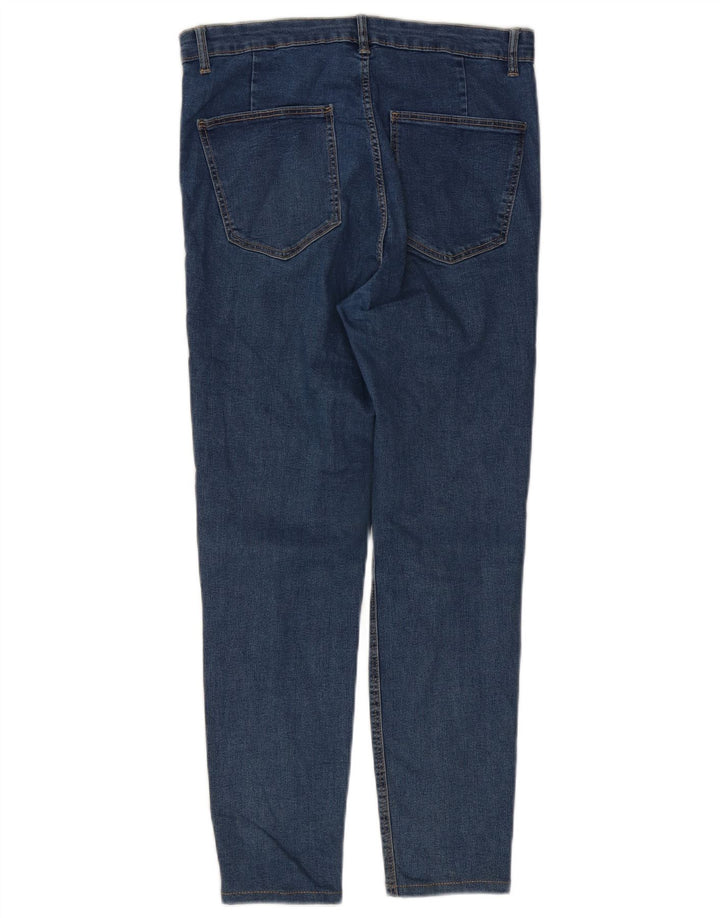 Женские узкие джинсы Zara EU 44 XL W34 L25 синие