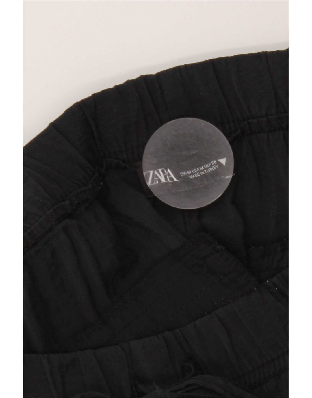 Женские прямые укороченные брюки Zara Medium W28 L25, черные