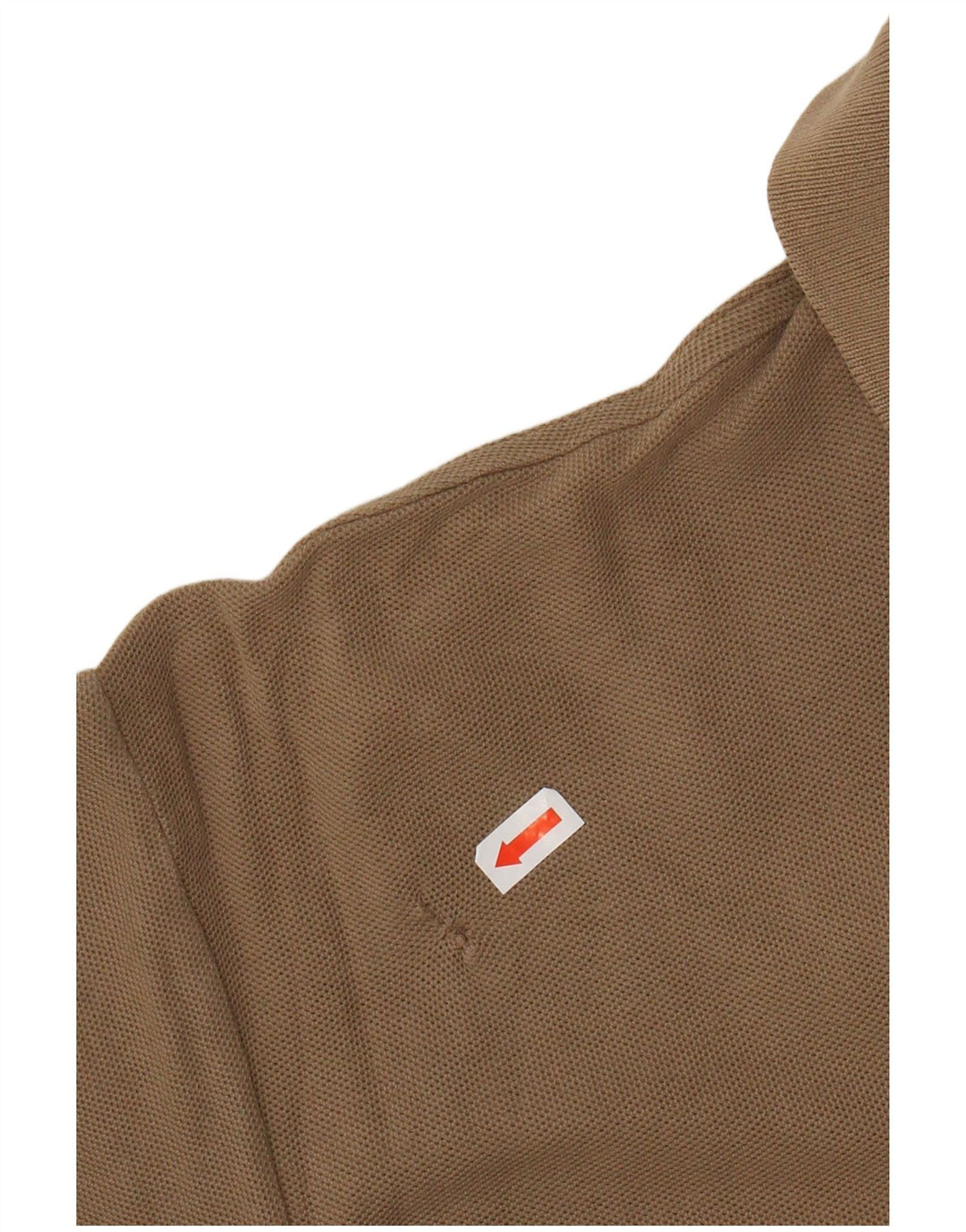 Мужская рубашка поло FILA среднего коричневого цвета