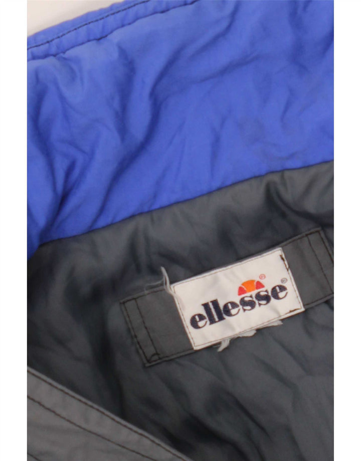 Мужская лыжная куртка Ellesse UK 38 средний синий с цветными блоками