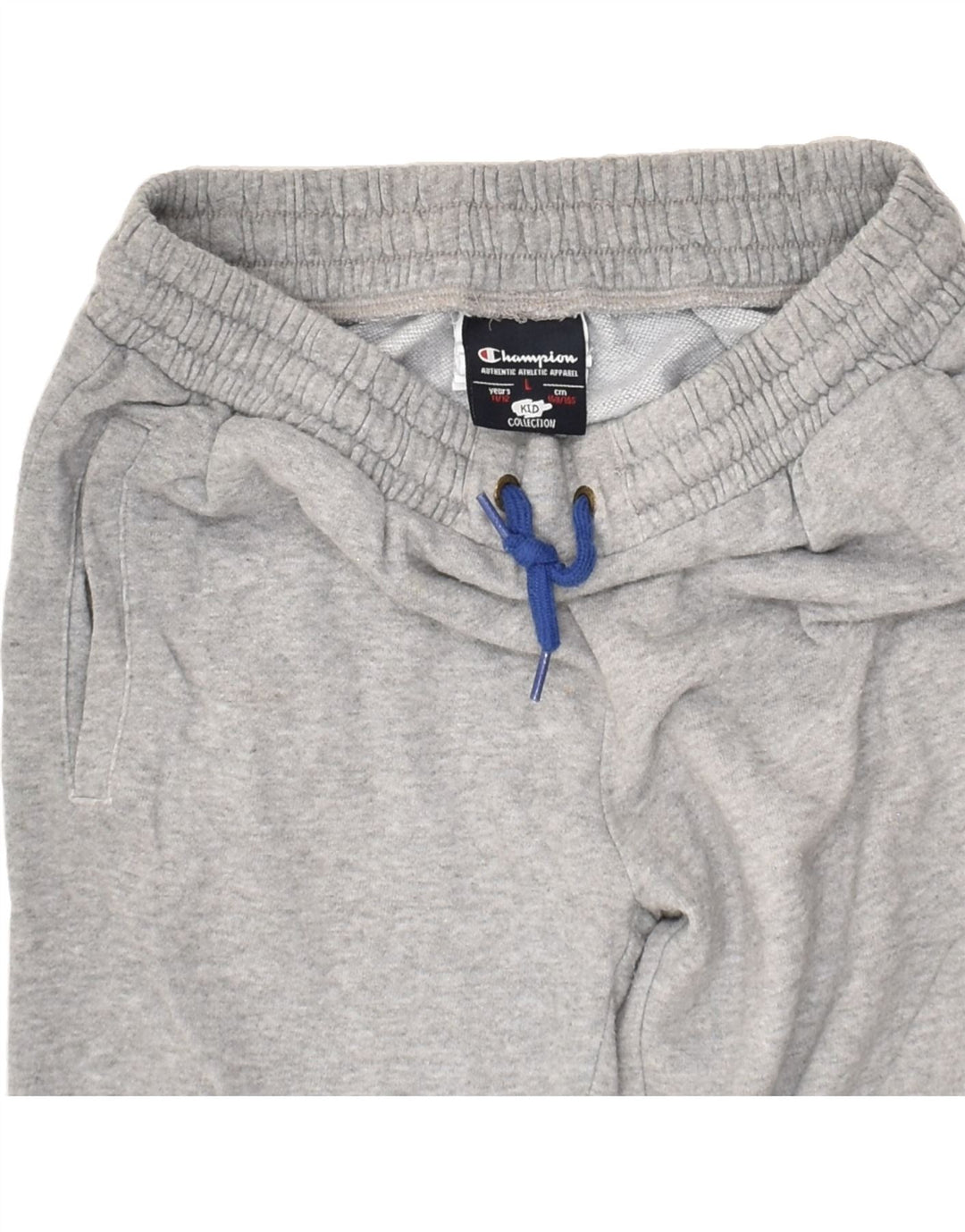 CHAMPION Boys Tracksuit Trousers Joggers 11-12 Years Grey Cotton | Vintage Champion | Thrift | Second-Hand Champion | Used Clothing | Messina Hembry 