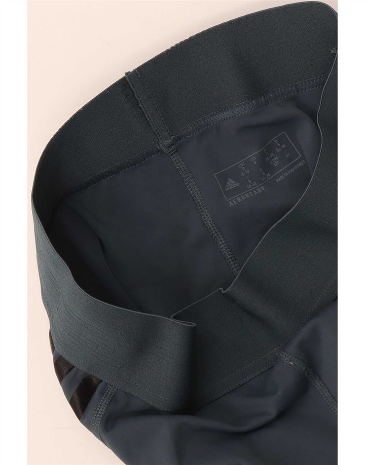 Женские леггинсы Adidas Aeroready UK 8/10, маленькие серые