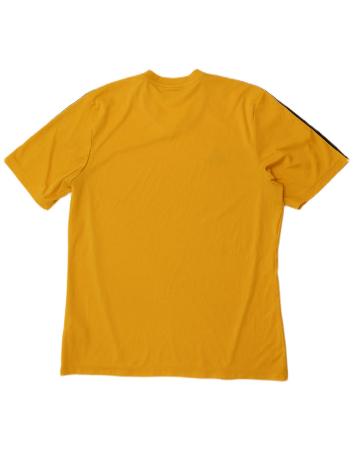 Мужская футболка Adidas Top Large Yellow из полиэстера