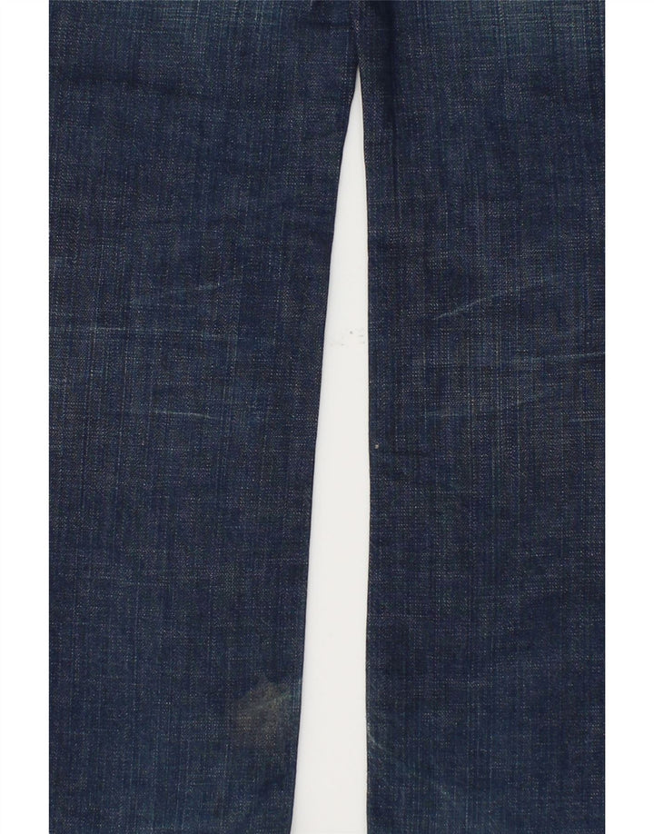 ZU ELEMENTS Girls Straight Jeans 7-8 Years W26 L24  Navy Blue Vintage Zu Elements and Second-Hand Zu Elements from Messina Hembry 