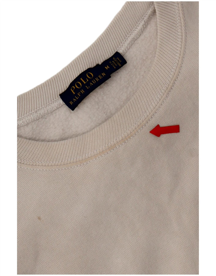Женский свитер с рисунком Polo Ralph Lauren, Великобритания 14, средний серый