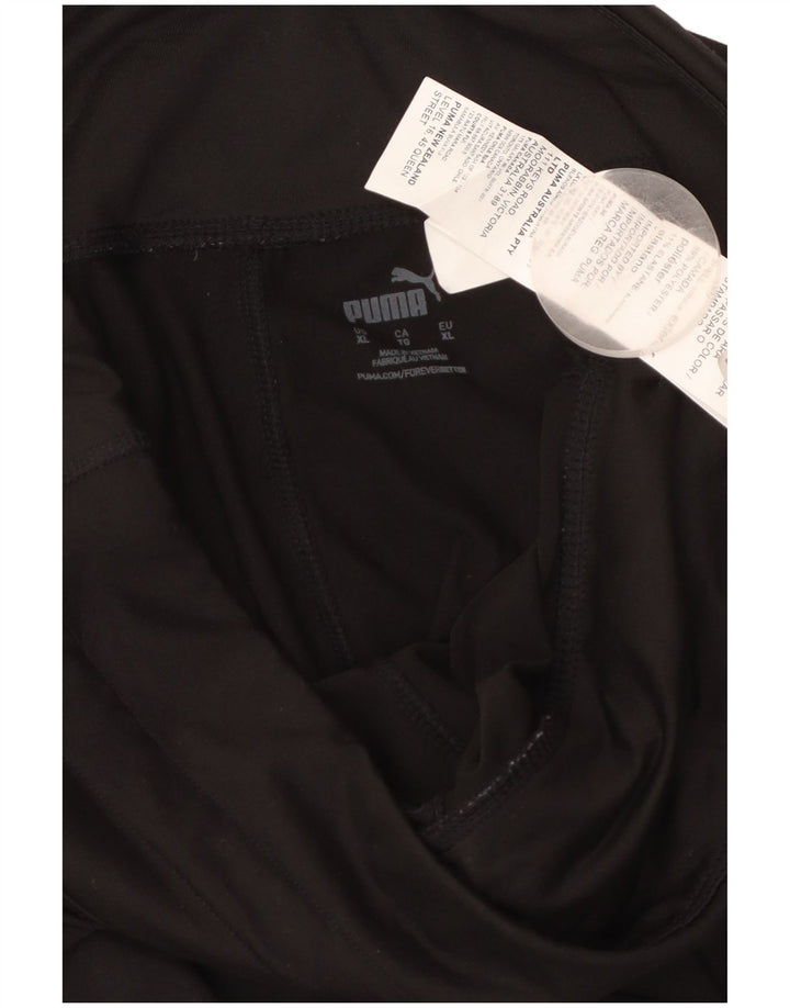 Женский спортивный костюм PUMA Брюки-джоггеры UK 18 XL Черный Полиэстер