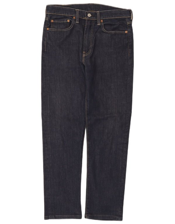 Мужские зауженные джинсы Levi's 522 W31 L28 темно-синие