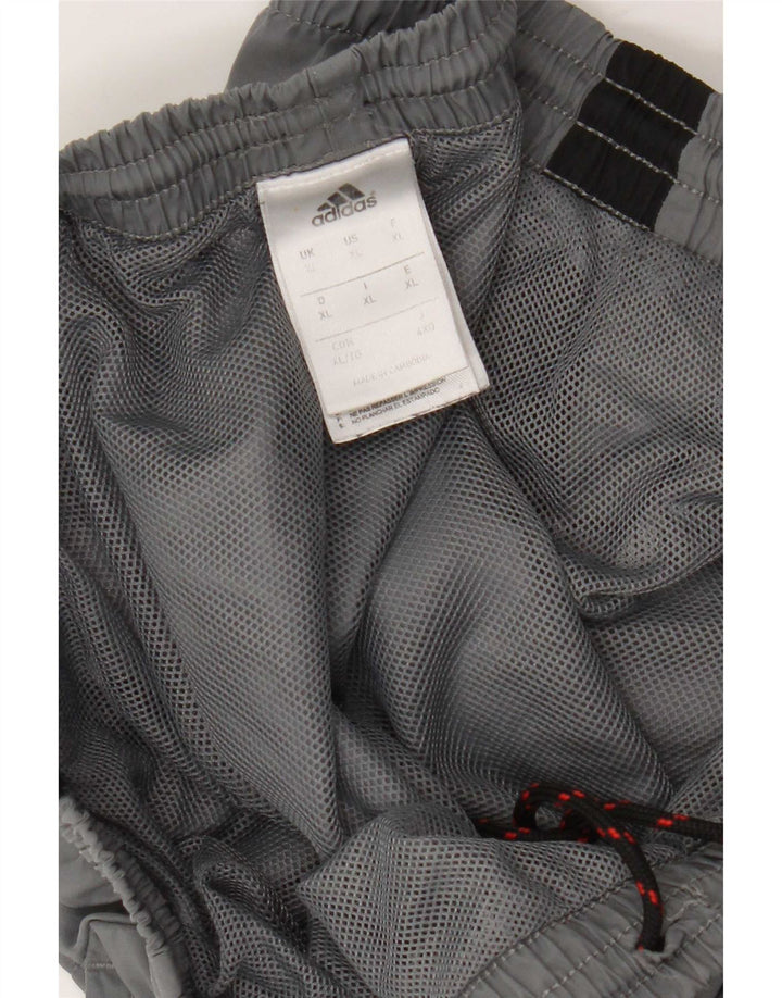 Мужские спортивные брюки Adidas Joggers XL, серые, полиэстер с цветными блоками