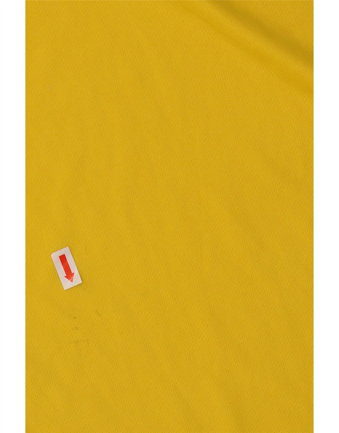 Adidas Мужская футболка Climalite Верх из полиэстера среднего желтого цвета