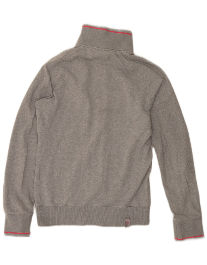 Женский спортивный костюм Adidas Top Jacket UK 10, маленький серый хлопок