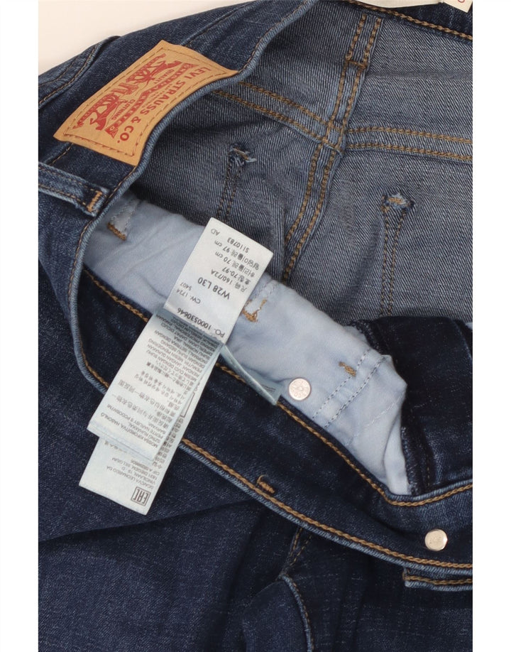 Женские прямые джинсы Levi's 314 W28 L27, синий хлопок
