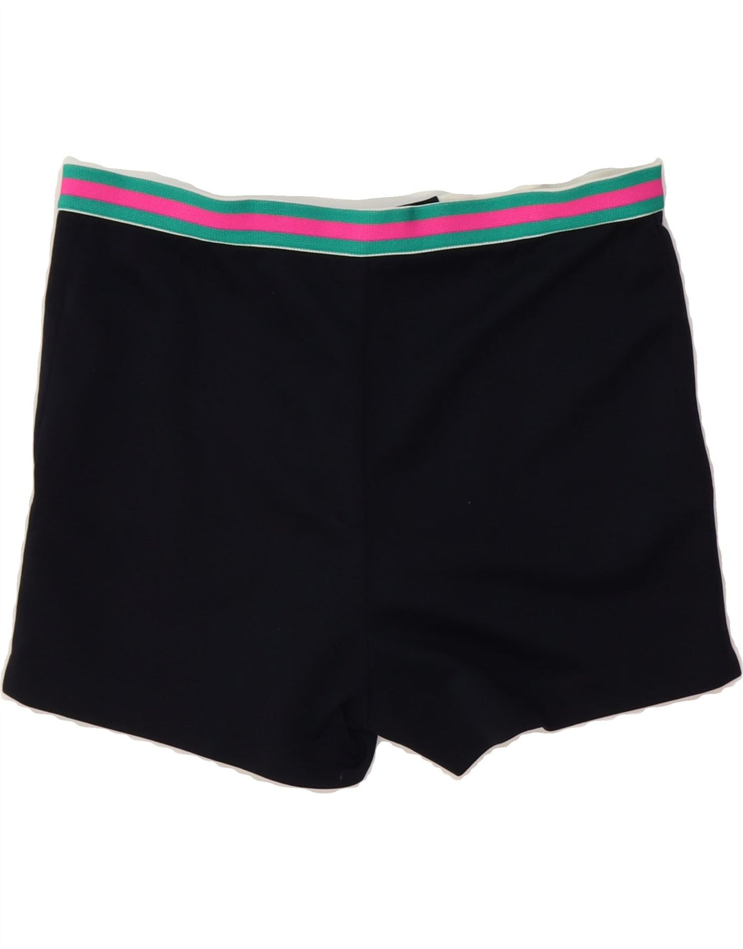 FILA Womens Chino Shorts UK 16 Large W38  Navy Blue Polyester Vintage Fila and Second-Hand Fila from Messina Hembry 