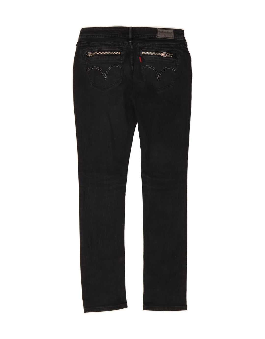 LEVI'S Womens Skinny Jeans W32 L34 Black Cotton Vintage Levi's and Second-Hand Levi's from Messina Hembry 