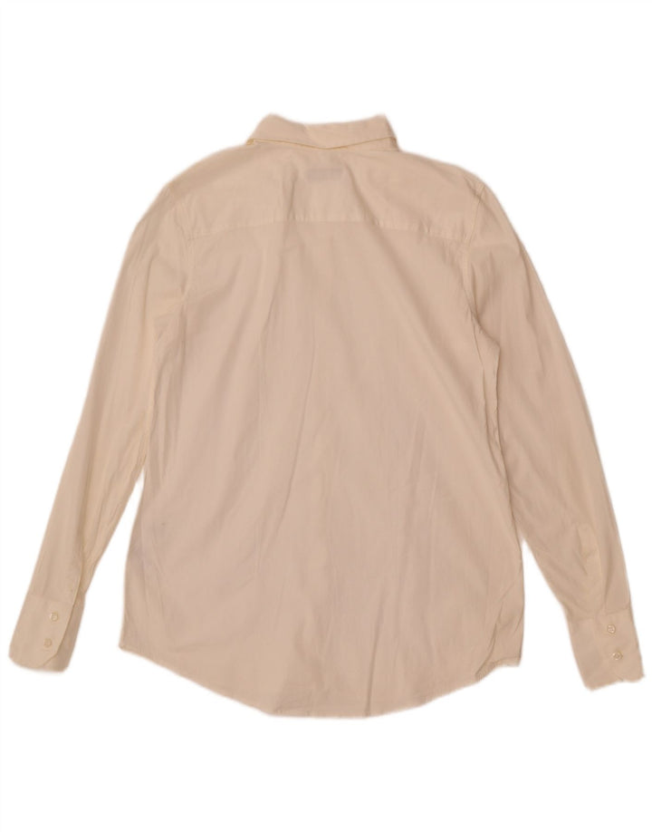Женская рубашка Fred Perry UK 18 XL, белый хлопок