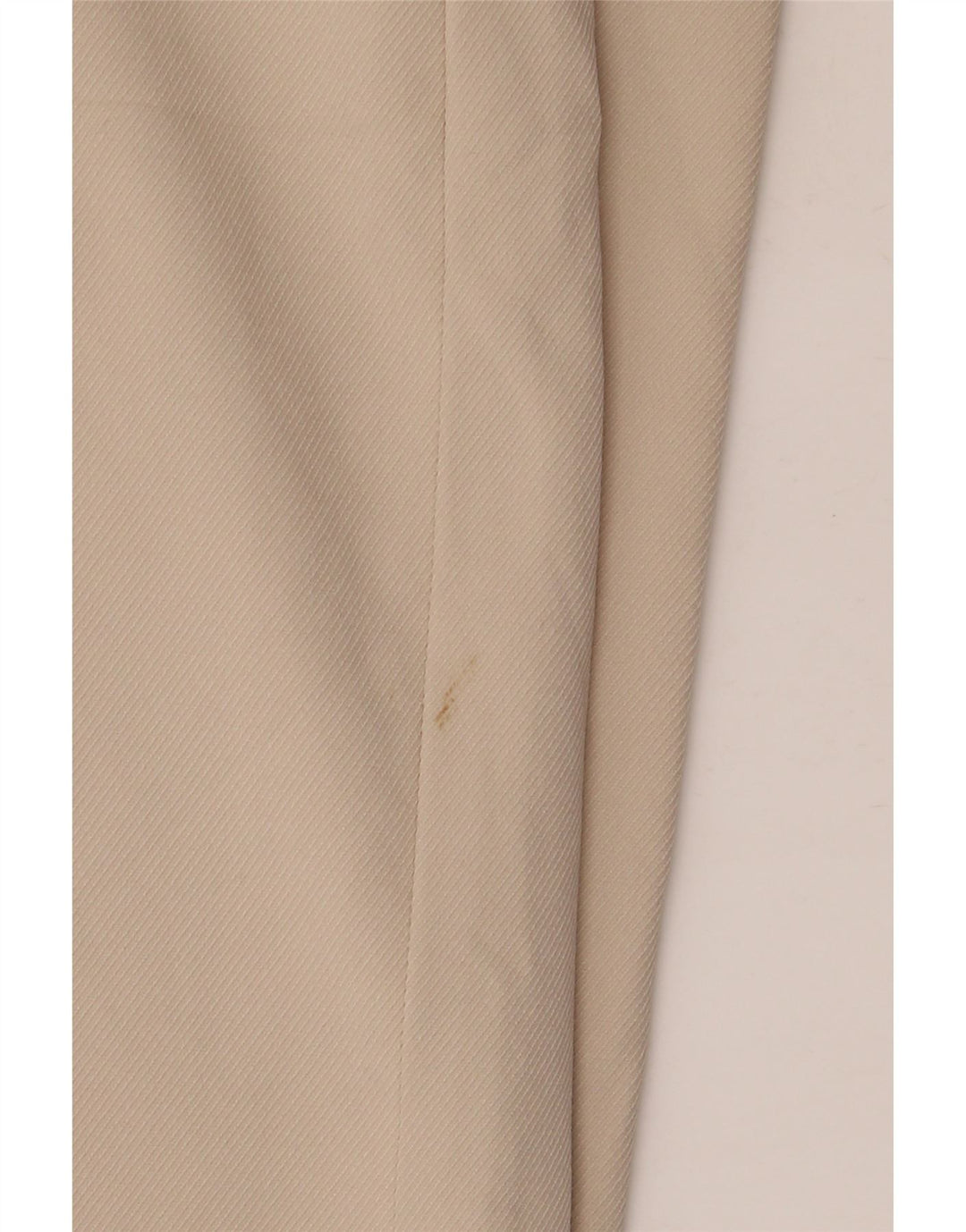 Zara Женские широкие укороченные брюки среднего размера W28 L26 Бежевый полиэстер