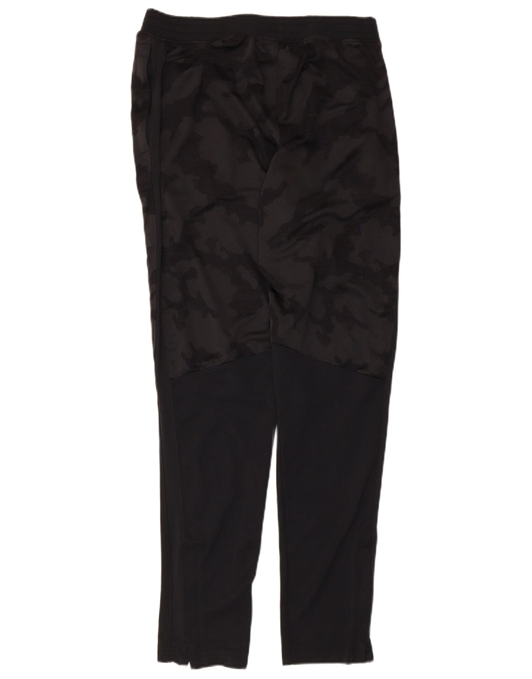 UNDER ARMOUR Womens Tracksuit Trousers UK 16 Large  Black Camouflage