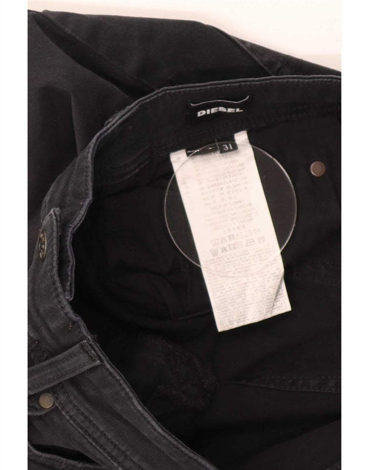 Женские узкие джинсы Diesel W31 L30, черный хлопок