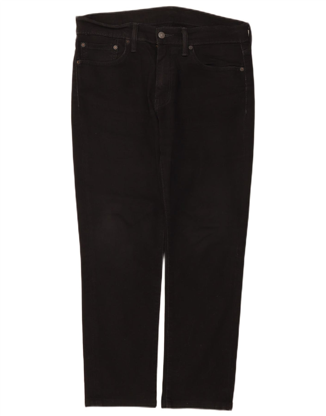 Мужские узкие джинсы Levi's W33 L28, черный хлопок