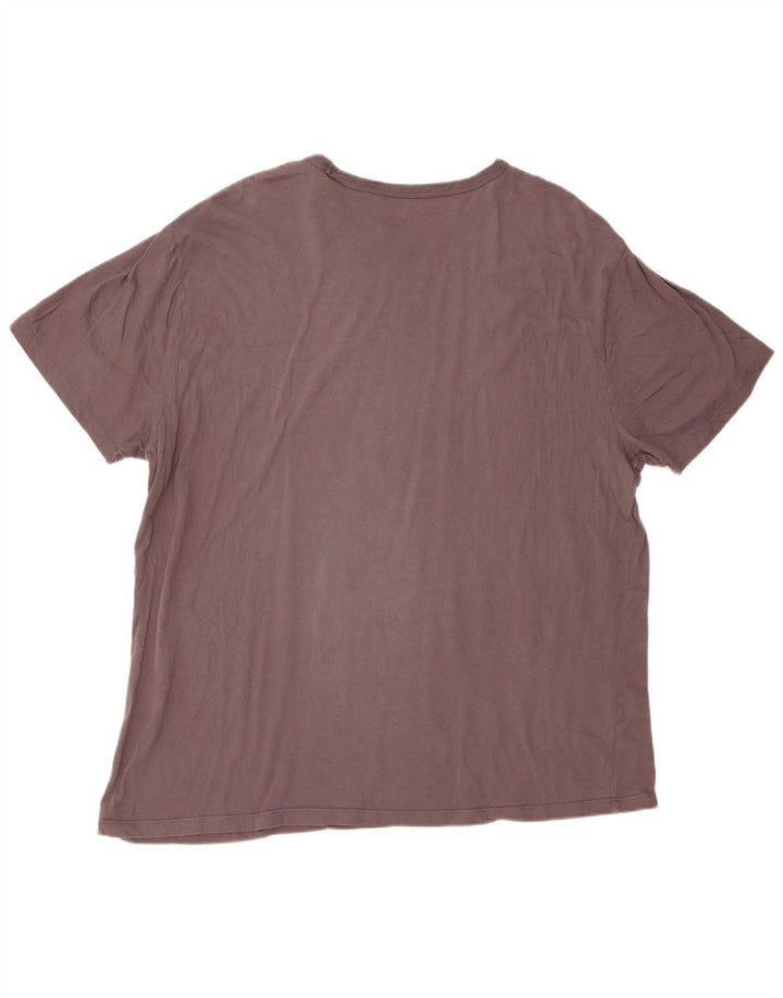 Мужская футболка с рисунком Gap 2XL коричневая
