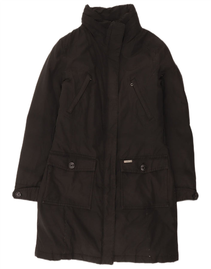Женское стеганое пальто Woolrich UK 10, маленькое черное
