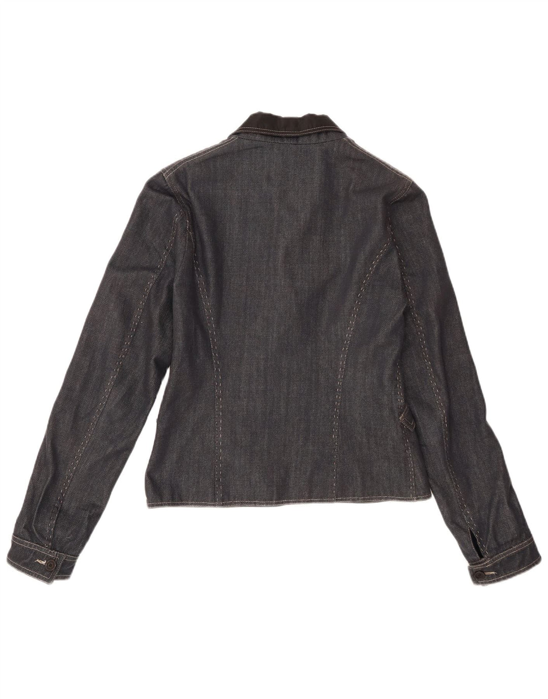 Женский джинсовый пиджак с 1 пуговицей Ferre IT 46, большой темно-синий, хлопок