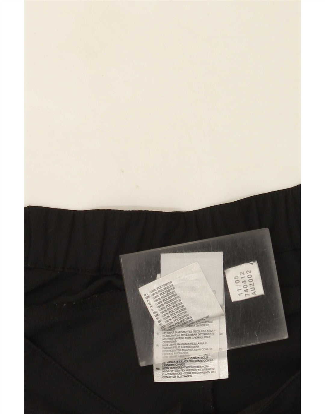 Женские спортивные шорты Adidas Climalite Regular UK 10, маленькие черные из полиэстера