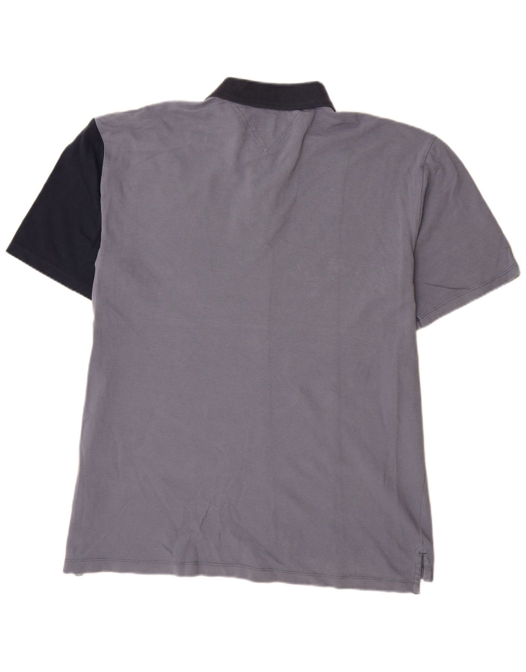 Мужская рубашка-поло TOMMY HILFIGER 2XL, разноцветный хлопок с цветными блоками