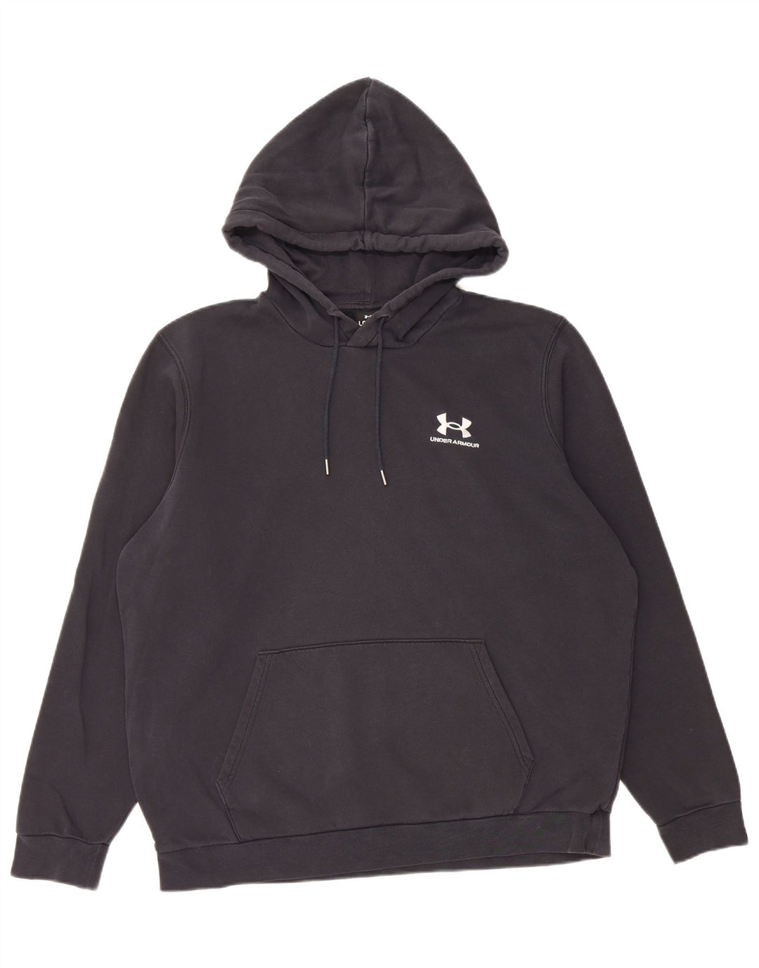 Мужской джемпер с капюшоном Under Armour, большой черный, хлопок
