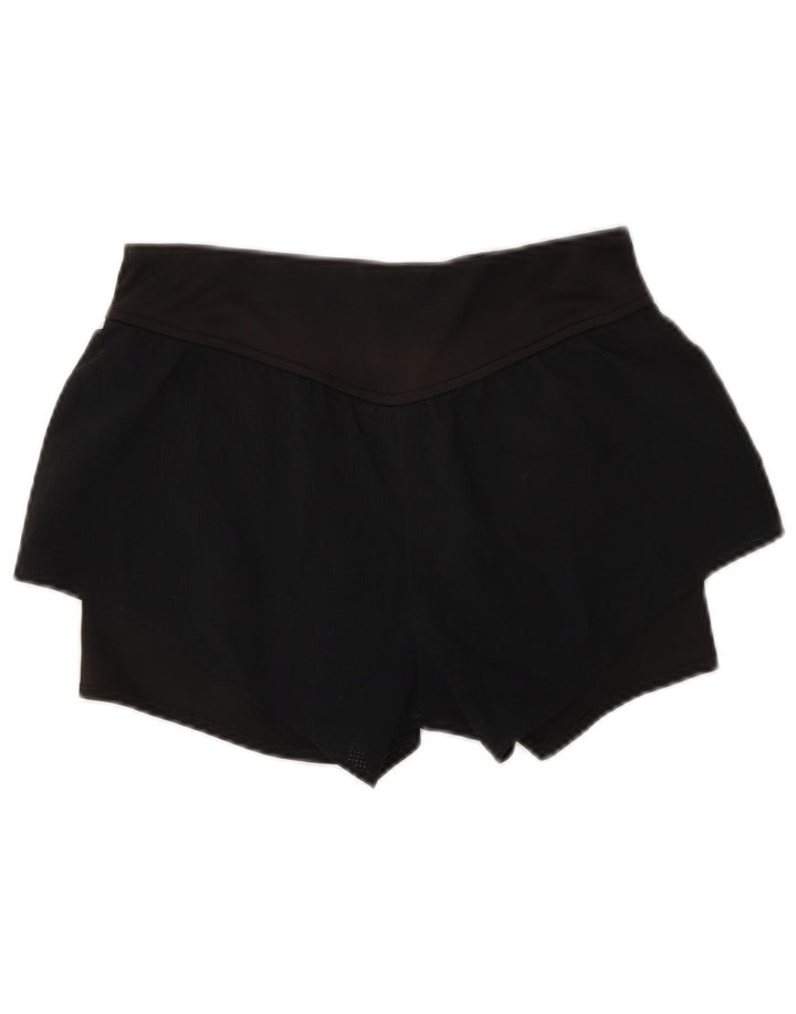 Женские спортивные шорты Reebok Speedwick UK 8/10, маленькие, черные, полиэстер