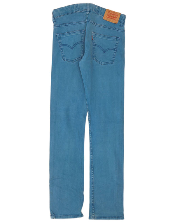 Джинсы Levi's Girls 511 Slim 13-14 лет W28 L29, синий хлопок
