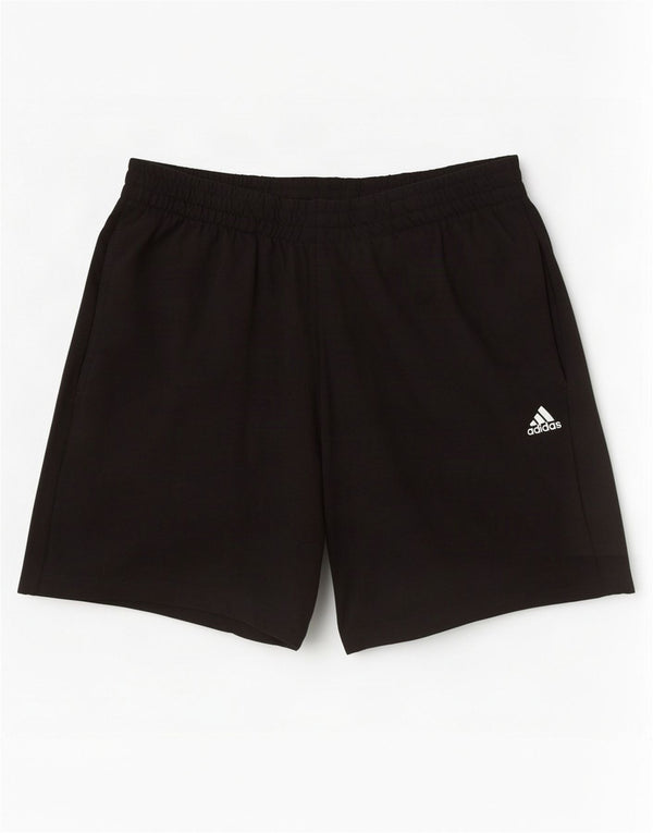 Мужские спортивные шорты Adidas Climalite, средний черный хлопок
