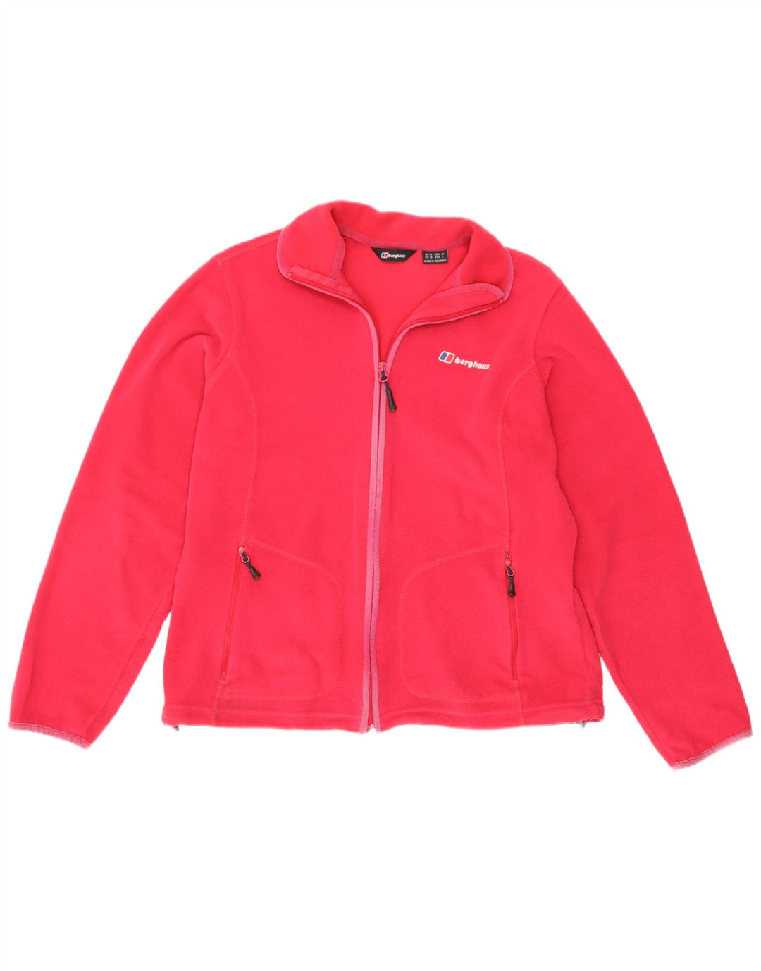 Женская флисовая куртка Berghaus UK 12, полиэстер среднего розового цвета