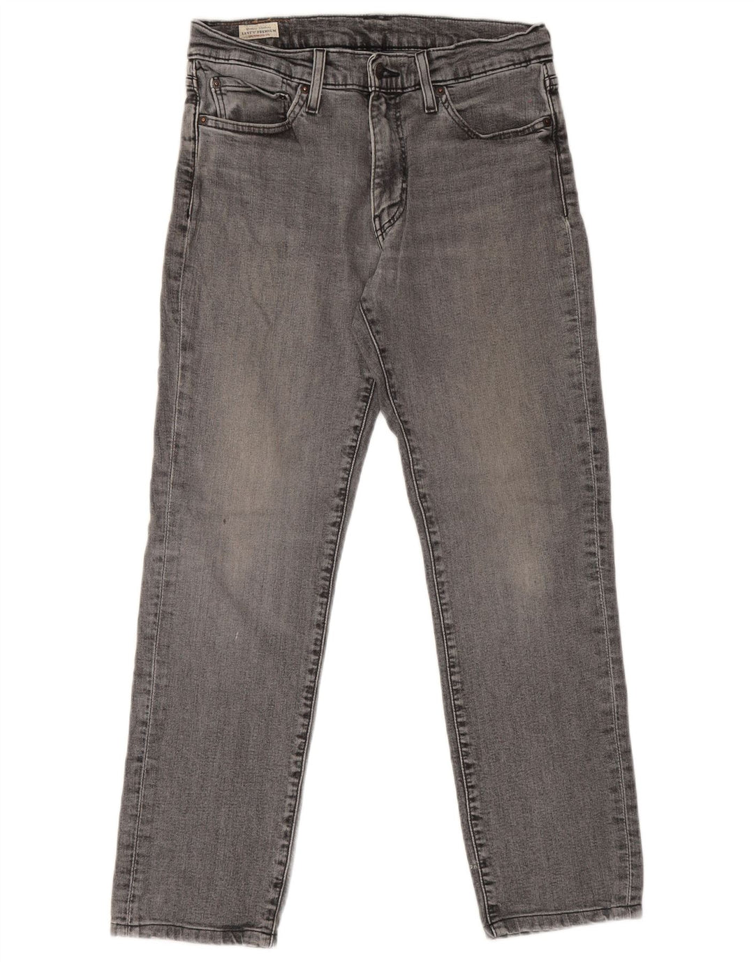 Мужские джинсы Levi's 511 Slim W32 L32 Серые хлопковые