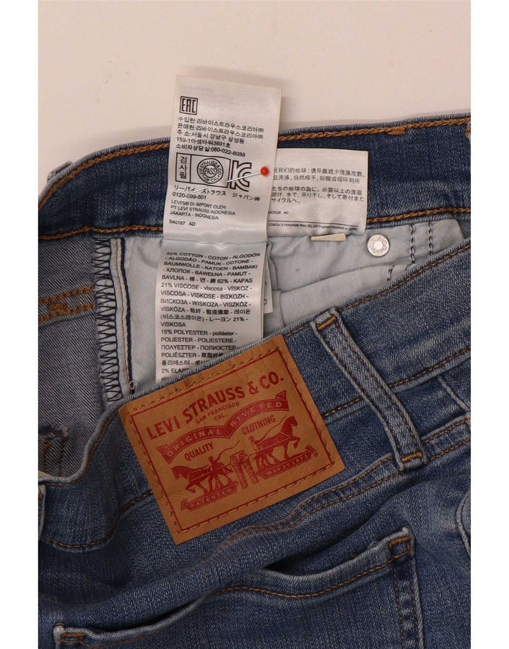 Женские узкие джинсы Levi's Mile High W29 L27, синие, хлопок