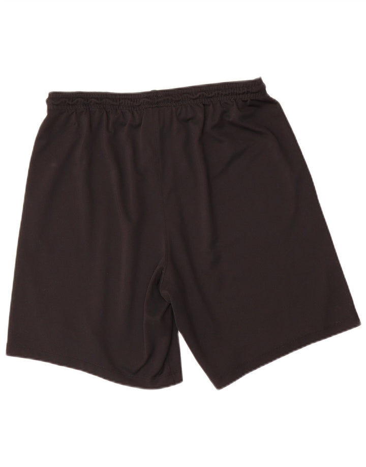 Мужские спортивные шорты Nike Dri Fit Slim Fit, большие черные из полиэстера