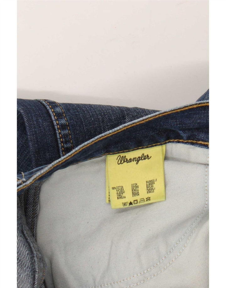 Мужские джинсы Wrangler Bootcut W36 L32, синие, хлопок