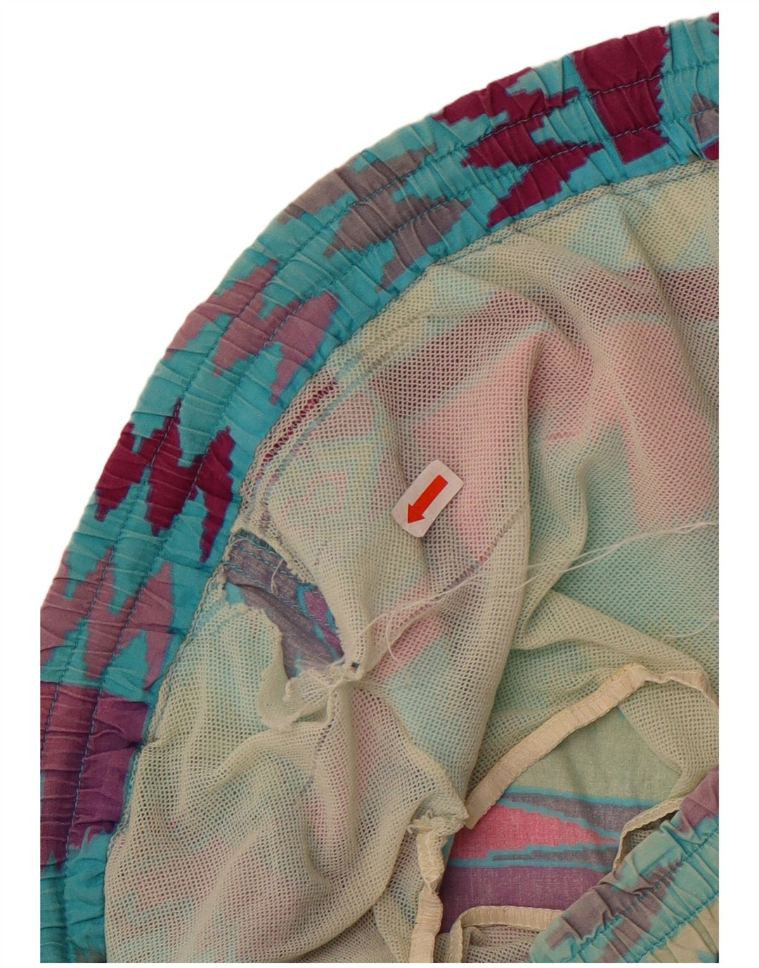 Belfe Мужские большие разноцветные хлопковые брюки с геометрическим рисунком