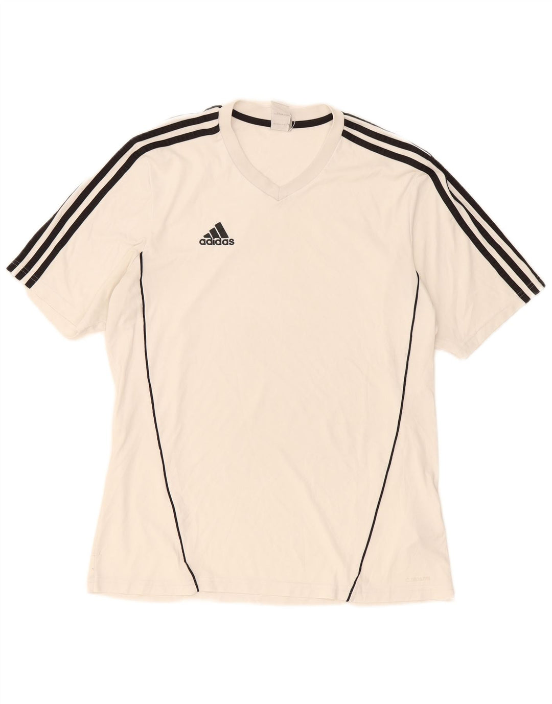 Мужская футболка Adidas Climalite, большой белый полиэстер