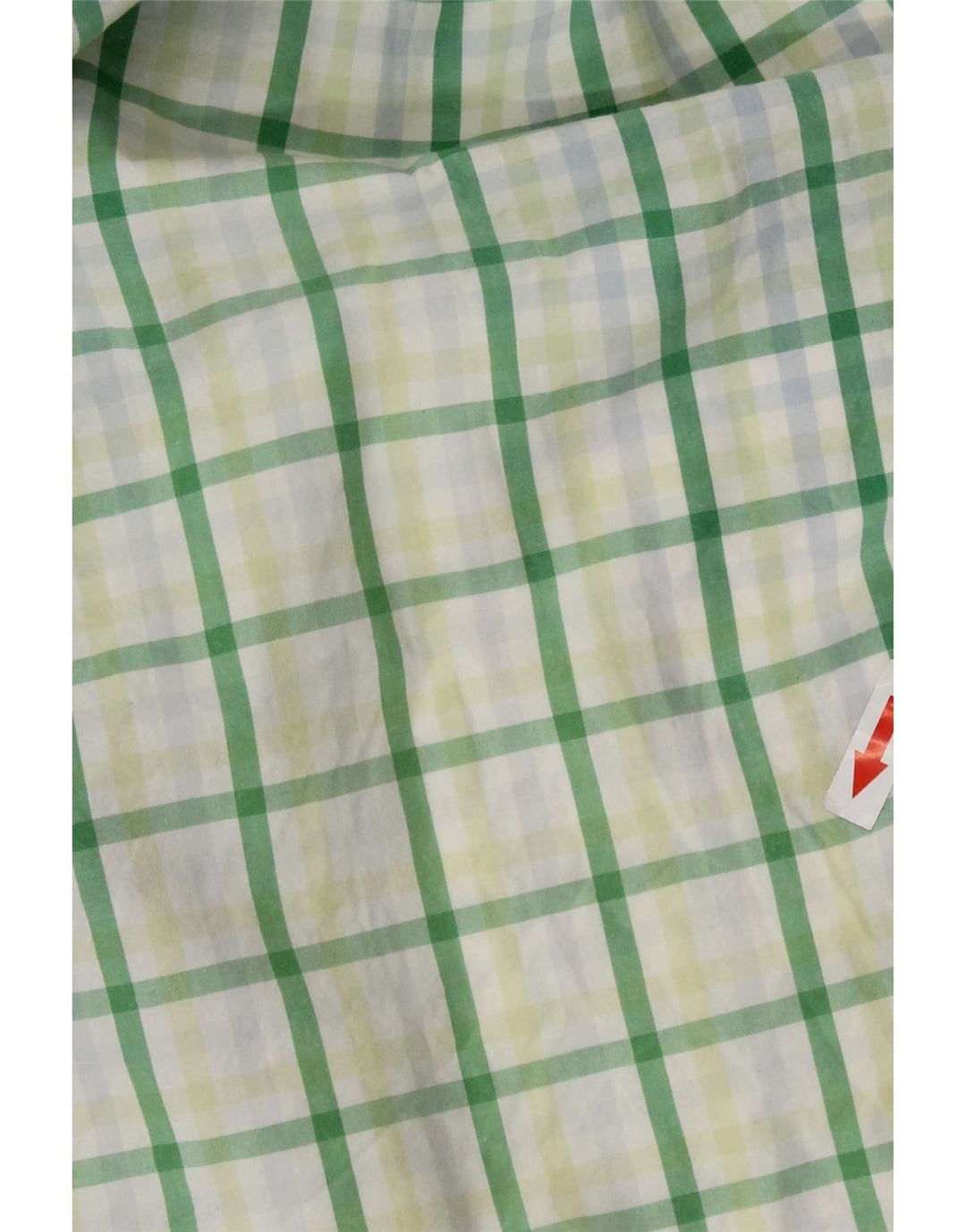 Мужская рубашка Tommy Hilfiger 2XL из хлопка в зеленую клетку