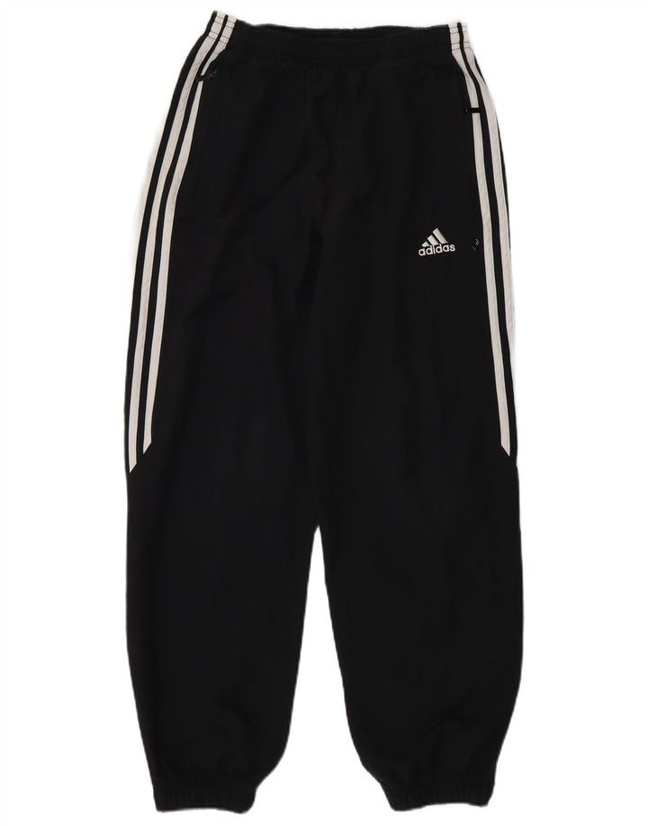 Спортивный костюм Adidas для мальчиков, брюки для бега, 11-12 лет, черный полиэстер