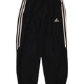 Спортивный костюм Adidas для мальчиков, брюки для бега, 11-12 лет, черный полиэстер