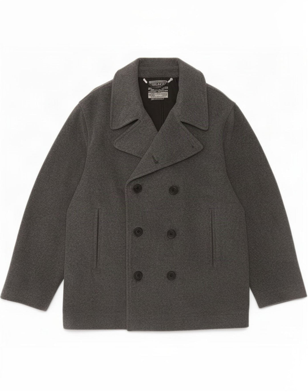 Мужское полупальто Trussardi IT 48 Medium Grey Wool