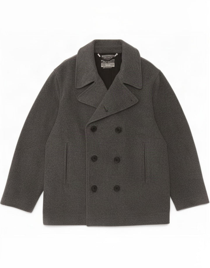 Мужское полупальто Trussardi IT 48 Medium Grey Wool
