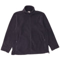 Мужская флисовая куртка Russell Athletic UK 44 2XL темно-синяя из полиэстера