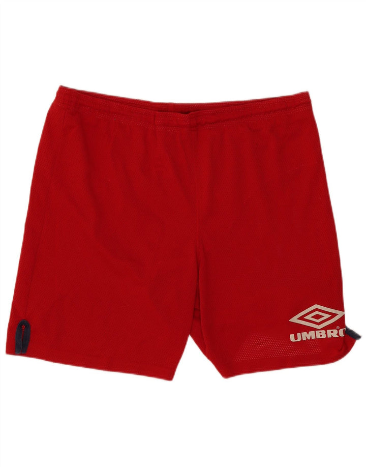 Umbro Мужские спортивные шорты большие красные